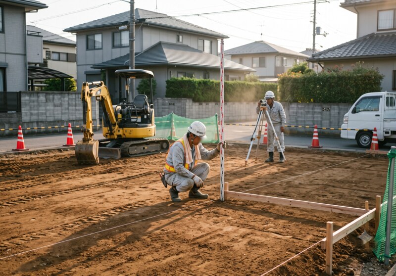 土地造成の測量